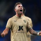 Embarba hizo de los tres goles del Almería ante el Espanyol.