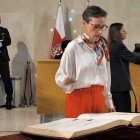 Toma de posesión de una funcionaria en el ayuntamiento de Almería.