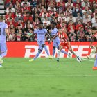 Kaiky en el partido de la primera jornada ante el Real Madrid.