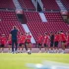 La plantilla del Almería tiene que dar un salto de calidad para la próxima temporada.