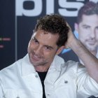 El cantante David Bisbal, este miércoles en la presentación de su gira.