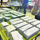 Papeletas electorales en una imagen de archivo.