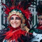Imagen del desfile de Moros y Cristianos de Mojácar 2022.