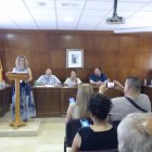 Primer discurso de la nueva alcaldesa, Olga González.
