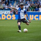 Rubén Duarte ha sido el dueño de la banda izquierda en el Alavés.