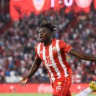 El Bilal Touré ha hecho siete goles en su primer año en el Almería.