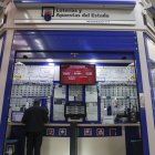 Imagen de archivo de una administración de Lotería.