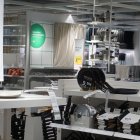 Imagen captada ayer tarde en IKEA Almería.