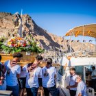 La Virgen del Carmen en su procesión de Aguadulce
