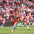Eguaras celebrando su gol al Celta.
