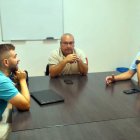 Reunión de trabajo en el Ayuntamiento de Huércal-Overa.
