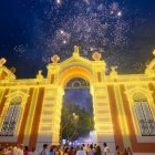 Alumbrado de la pasada Feria de Almería