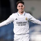 Sergio Arribas ha hecho una gran temporada en el Madrid Castilla.