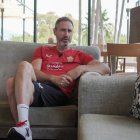 Vicente Moreno ha analizado la situación del equipo rojiblanco desde el stage en Marbella.