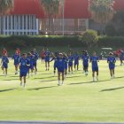 El equipo ha regresado al Anexo y este miércoles tiene doble sesión de trabajo.