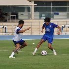 Carlos Rojas ha hecho la pretemporada con el primer equipo a muy buen nivel.