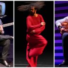 Niño Josele, Julio Ruiz y José del Tomate durante su paso por Londres este verano. Fotos: Flamenco festival / Julia-Carolin Zeng / Adrián Ruiz