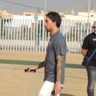 Eguaras en la salida al stage a Marbella.