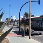 Imagen de archivo de los autobuses municipales.