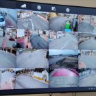 Panel donde se muestran las imágenes captadas por la videovigilancia.