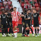 Marc Pubill hizo un partido espectacular tapando a Vinicius Jr.