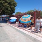 Colas para el concierto de RVFV.