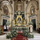 La Virgen del Mar, en el altar de cultos de la Feria 2023.