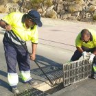 Limpieza de imbornales ante la lluvia en el municipio de Vera.
