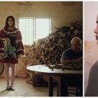 La modelo María Saavedra con una de las creaciones de Estela Clares (derecha) para su colección ‘Carrichete’. Fotos: Cristina Gómez / Cristina Barón