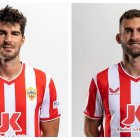 Melero y Leo Baptistao, dos grandes del Almería.