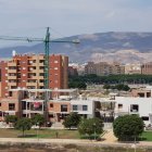 Viviendas de nueva construcción en la zona de la Vega de Almería.