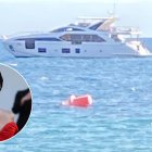 El yate de Cristiano Ronaldo y Georgina Rodríguez, en Aguamarga.