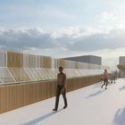 Diseño de la pasarela peatonal entre Sierra Alhamilla y Elio Antonio de Nebrija