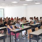 Inicio de las clases el curso pasado en Ciencias de la Salud.
