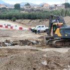 La maquinaria continua trabajando en esta obra.