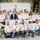 Foto de familia tras la presentación oficial de Almería Gastronómica en la Diputación.