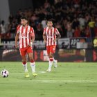 Robertone en el Almería-Celta en el Mediterráneo.