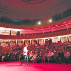 Víctor Küppers, durante su intervención este miércoles en el Teatro Cervantes