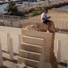 Una de las imágenes que aparecen en el vídeo de los seis jóvenes.