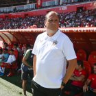 Alberto Lasarte vivirá su segundo partido al frente del Almería y será en San Mamés.