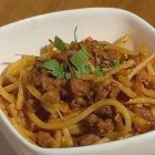 La nueva receta con salsa boloñesa 100% vegana.