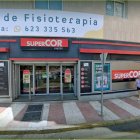 Entrada del establecimiento de Supercor en Aguadulce.