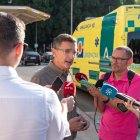 Sánchez Teruel, este viernes durante su comparecencia ante los medios.
