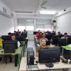 Alumnos de Inteligencia Artificial y Big Data en el IES Al-Ándalus.