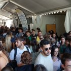 Cientos de estudiantes pasaron este miércoles por las carpas de la Jornada de Bienvenida de la UAL.