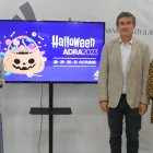 Presentación de las actividades de Halloween en Adra.