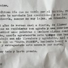Carta original de Manuel Carmona.