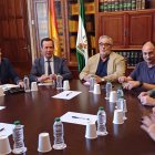 Reunión en la Sudelegación del Gobierno.
