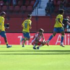 Sin hacer nada del otro mundo, Las Palmas se llevó la victoria.