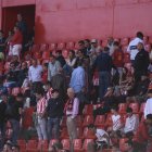 La afición acabó desesperada y abandonando el Mediterráneo con el segundo gol de Las Palmas.